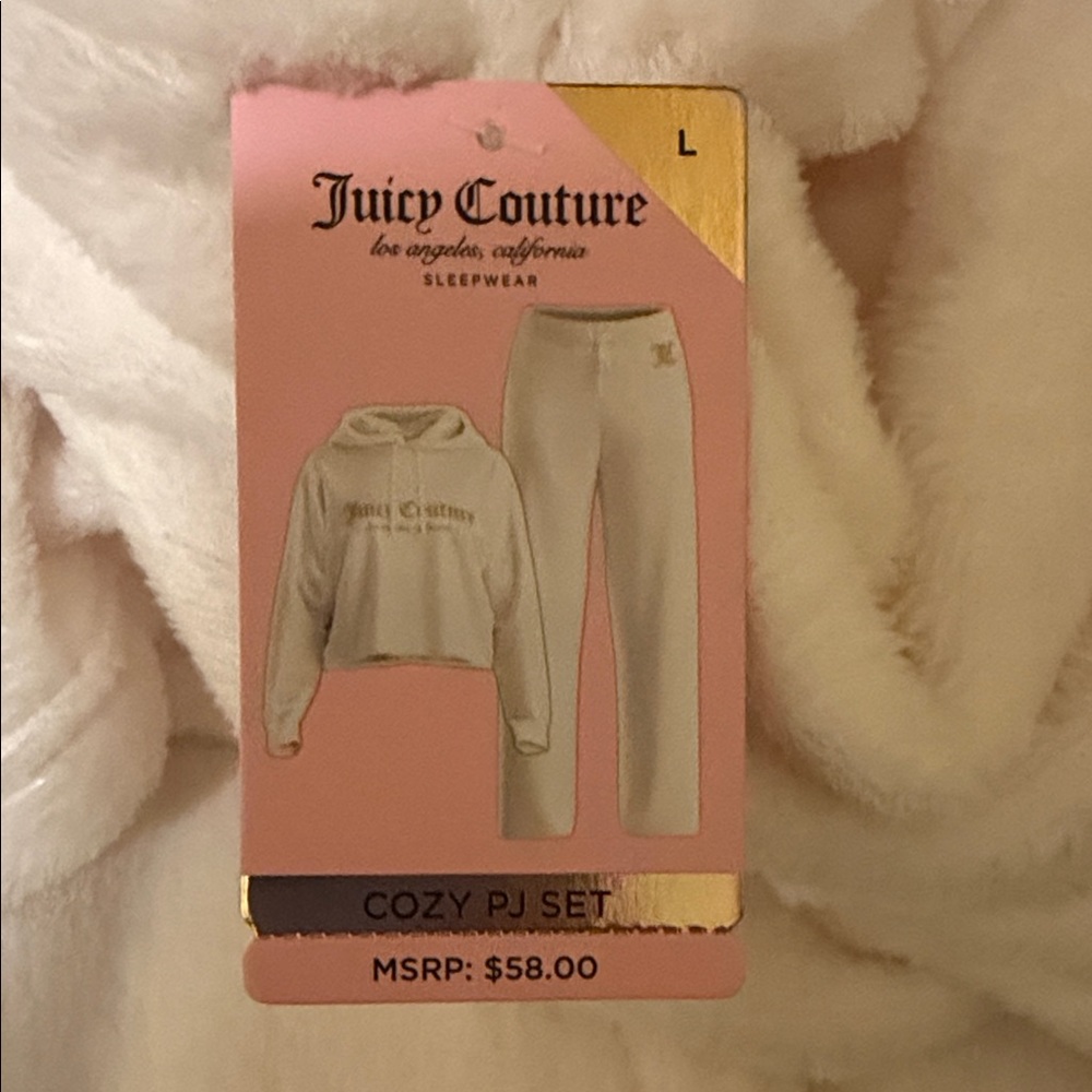 Juicy Couture Cream Sleepwear
